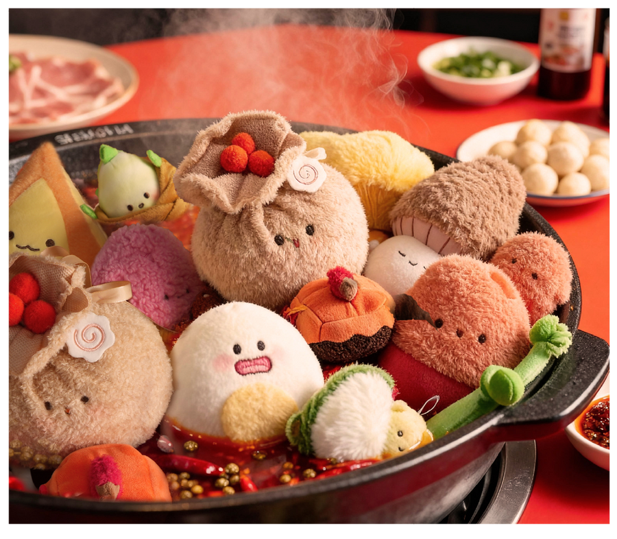 Wholesale HOT POT Series Plush Toy