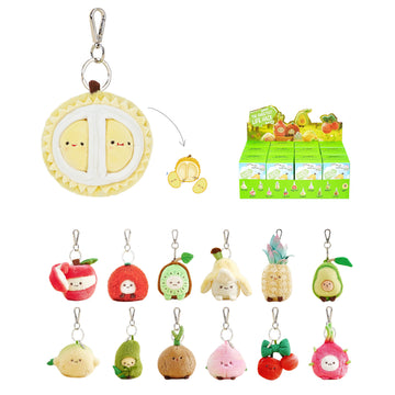 Local Warehouse-BAZUUYU Baba Orchard Series with Scented Plush Blind Box, Collectible Toys Home Decorations,Cute Bag Charm Pendant for Purse & Backpack, Holiday Birthday Gifts for Girls and Boy