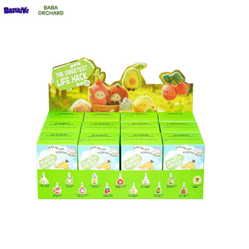 Local Warehouse-BAZUUYU Baba Orchard Series with Scented Plush Blind Box, Collectible Toys Home Decorations,Cute Bag Charm Pendant for Purse & Backpack, Holiday Birthday Gifts for Girls and Boy