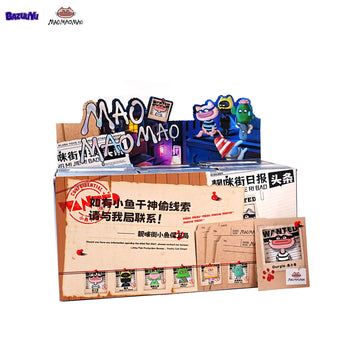 Local Warehouse-BAZUUYU MaoMaoMao Thief Series Plush Blind Box, Collectible Toys Home Decorations,Cute Bag Charm Pendant for Purse & Backpack, Holiday Birthday Gifts for Girls and Boys