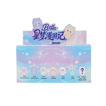 Local Warehouse-BELLA'S STARRY JOURNEY VNYL PLUSH BLIND BOX, Random Design Action Figures Collectible Toys Home Decorations,Cute Bag Charm Pendant for Purse & Backpack