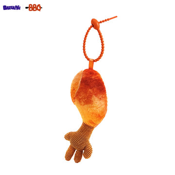 Bazuuyu BBQ Restaurant barbecue series Meat Plush Toy Pendant Used for Desktop,Backpack Decorations or Gift Fun and Cute.