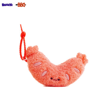 Bazuuyu BBQ Restaurant barbecue series Meat Plush Toy Pendant Used for Desktop,Backpack Decorations or Gift Fun and Cute.