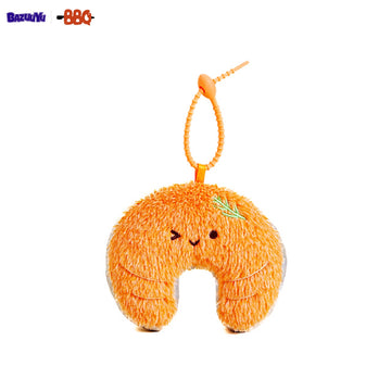 Bazuuyu BBQ Restaurant Seafood Series of Plush Toy Pendant Used for Desktop, Backpack Decorations or Gift Fun and Cute.