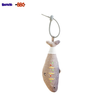Bazuuyu BBQ Restaurant Seafood Series of Plush Toy Pendant Used for Desktop, Backpack Decorations or Gift Fun and Cute.
