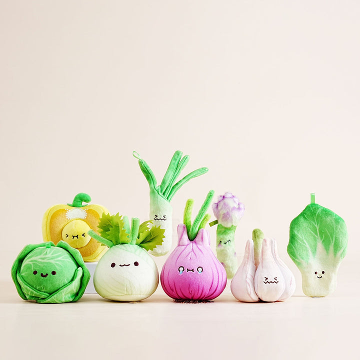 Bazuuyu BBQ Restaurant barbecue series Vegetable Plush Toy Pentdant Used for Desktop,Backpack Decorations or Gift Fun and Cute.