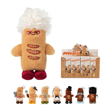 Wholesale-Bazuuyu Sweetie Curator Baguette Bread Plush Blind Box,Collectible Toys Home Decorations,Cute Bag Charm Pendant for Purse & Backpack, Holiday Birthday Gifts for Girls and Boys