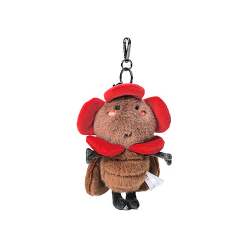 Pre-sale BAZUUYU Ghost Series plush toy, Cute And Funny Red Flower Cockroach Plush Toy, Suitable For Gifting, Collecting, And Daily Use