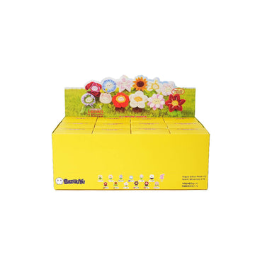 Wholesale-Bazuuyu Easy Flower  Plush Blind Box, Kawaii Magnetic Flower Stuffed Doll Collectible Bag Charm