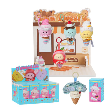 Wholesale-Bazuuyu 0℃Sweetie-Icecream Plush Blind Box, Kawaii Detachable Swapable Cone Stuffed Doll, Cute Collectible Mystery Toy Gift
